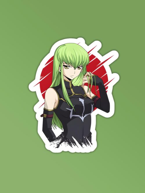 Code Geass Girl 2 Laptop Mobile Stickers