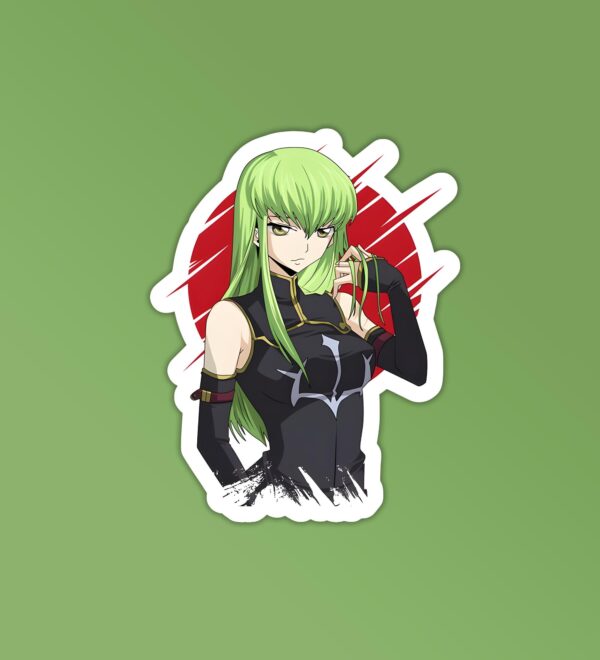 Code Geass Girl 2 Laptop Mobile Stickers Code Geass Girl 2 Laptop Mobile Stickers