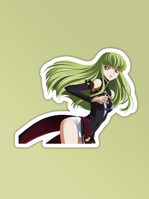 Code Geass Girl Sticker Laptop Mobile Stickers