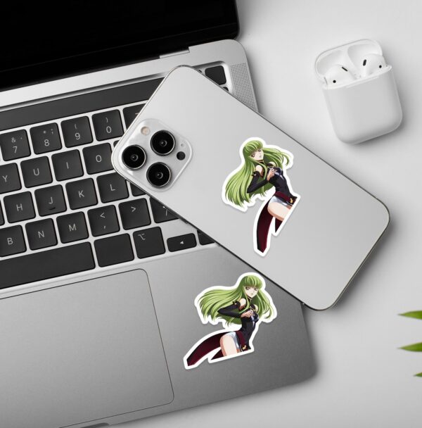 Code Geass Girl Sticker Laptop Mobile Stickers Code Geass Girl Sticker Laptop Mobile Stickers