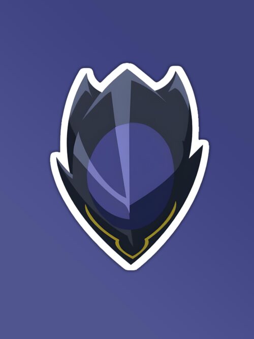 Code Geass Zero Helmet Laptop Mobile Stickers