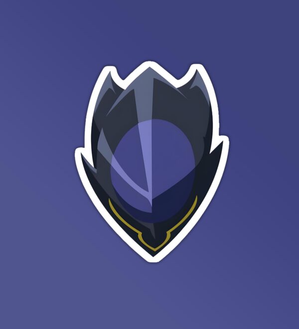 Code Geass Zero Helmet Laptop Mobile Stickers Code Geass Zero Helmet Laptop Mobile Stickers