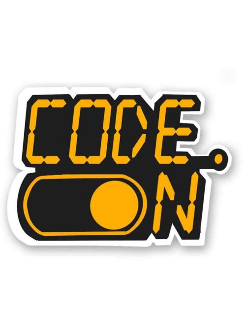 Code On Sticker