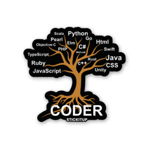 Coder Tree Sticker Coder Tree Sticker