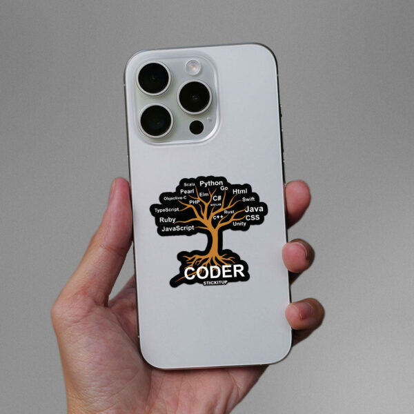 Coder Tree Sticker