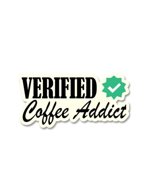 Coffee Addict Sticker