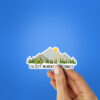 Collect Moments Not Things Sticker