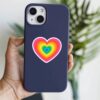Colorful Heart Sticker