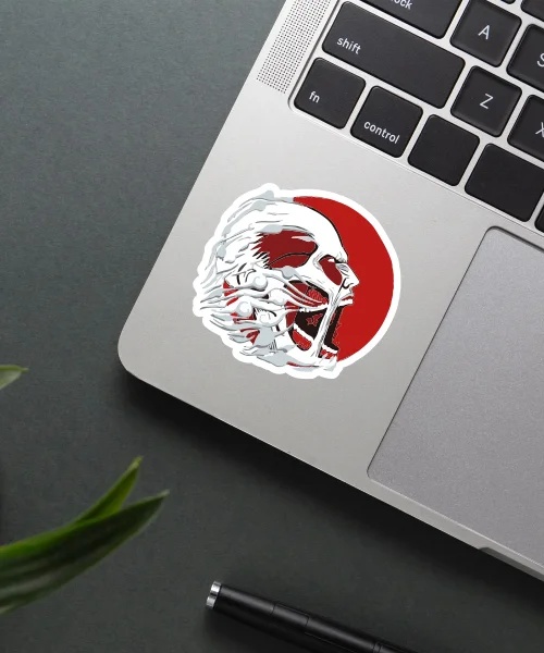 Colossal Titan AOT Sticker