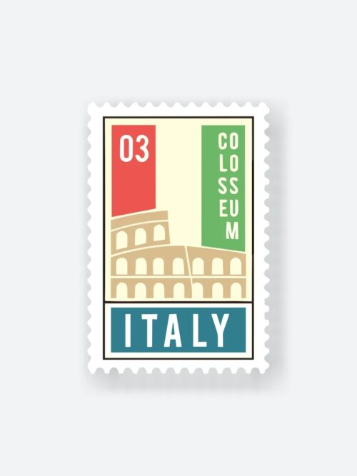 Colosseum Italy Sticker