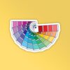 Colour Palette Laptop Mobile Stickers