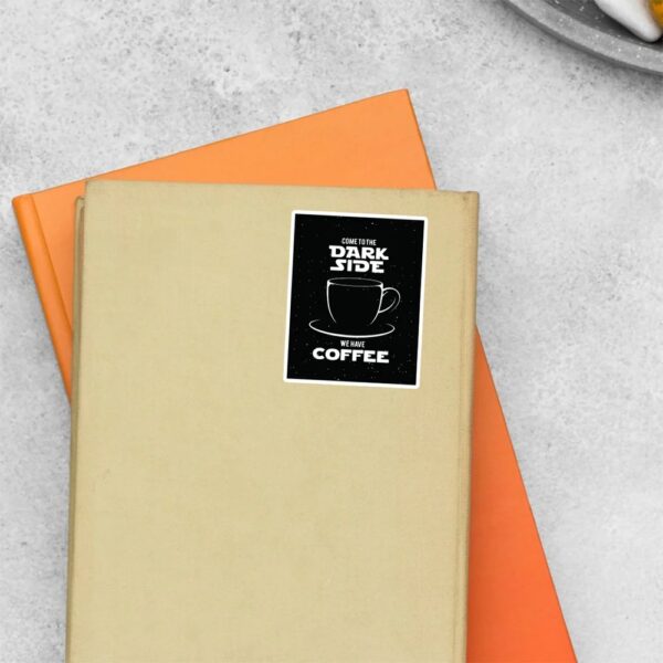 Come To The Dark Side We Have Coffee Witty Stickers Come To The Dark Side We Have Coffee Witty Stickers
