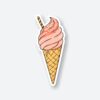 Cone Ice Cream Sticker