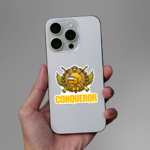 Conqueror Sticker