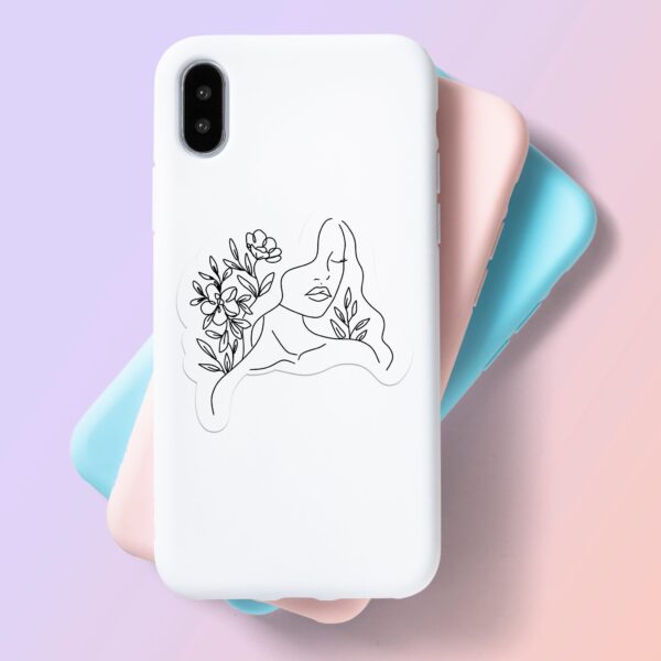 Contour Lineart 2 Laptop Mobile Stickers Contour Lineart 2 Laptop Mobile Stickers