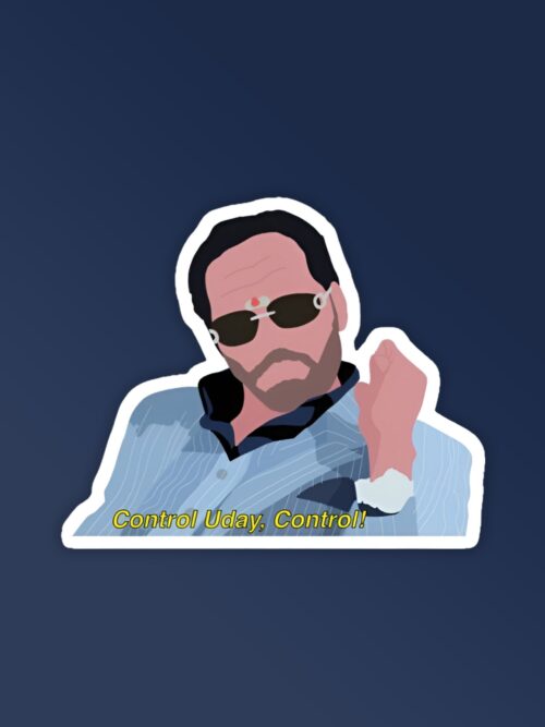 Control Uday Laptop Mobile Stickers