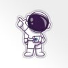 Cool Astronaut Sticker