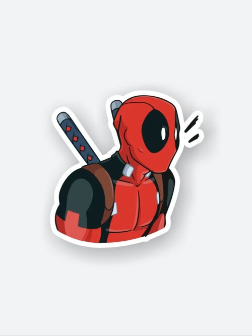 Cool Deadpool Sticker