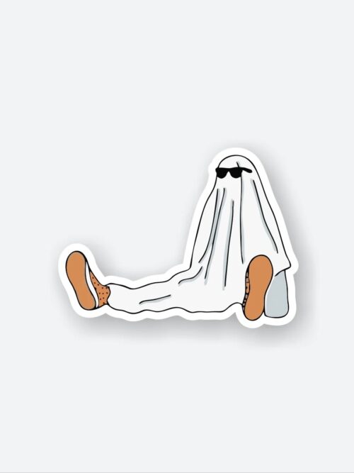 Cool Ghost Sticker