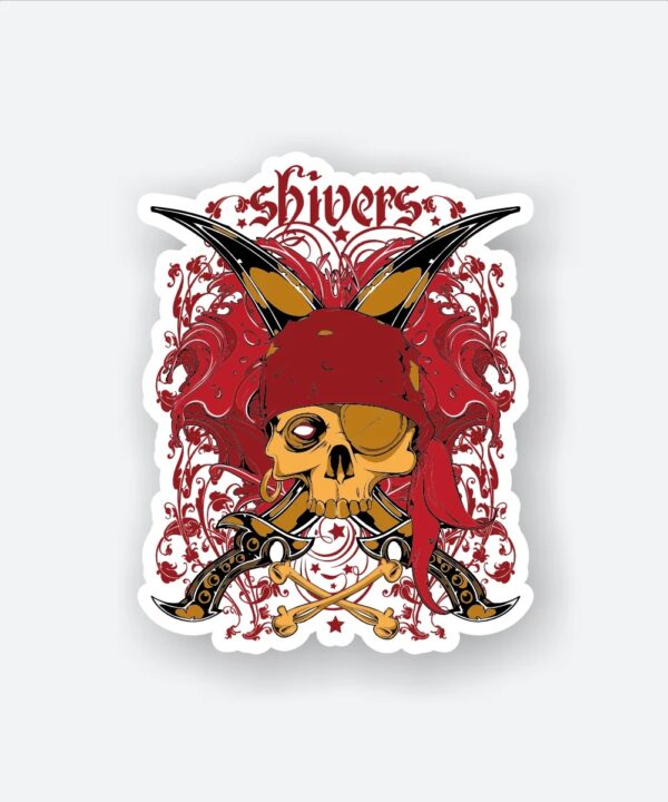 Cool Pirate Sticker Cool Pirate Sticker