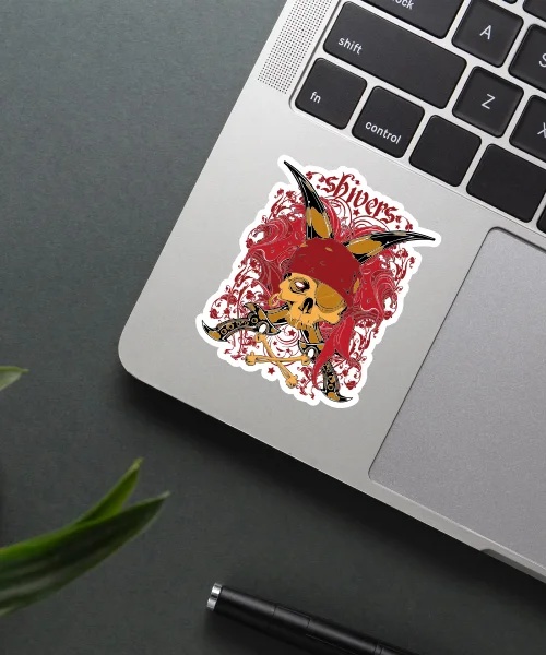 Cool Pirate Sticker Cool Pirate Sticker