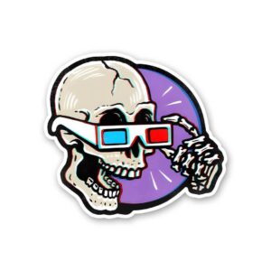 Cool Skull Sticker Cool Skull Sticker