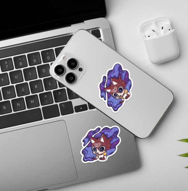 Cosmic 3rd Eye Mobile Laptop Sticker Cosmic 3rd Eye Mobile Laptop Sticker