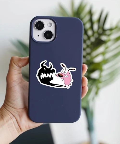 Courage Shadow Ghost Sticker