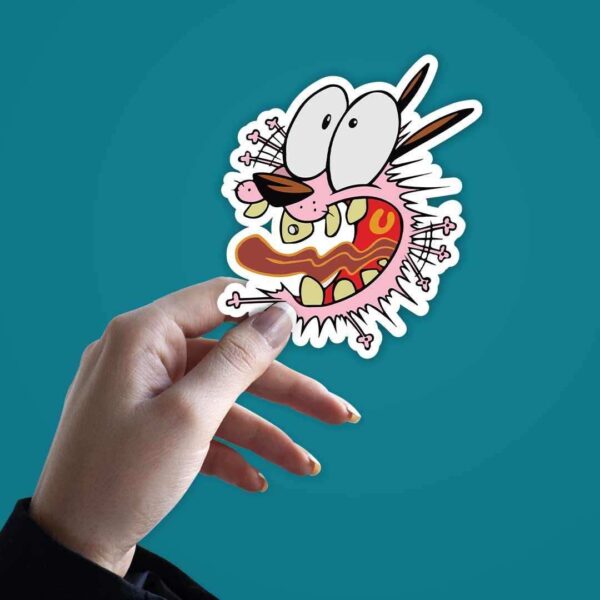 Courage the Cowardly Dog Sticker
