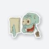 Crazy Squidward Sticker