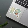 Crazy Squidward Sticker