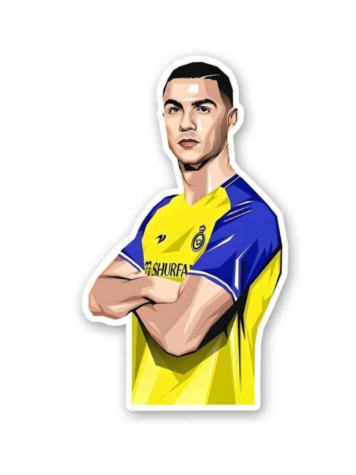 Cristiano Ronaldo Al Nassr Sticker
