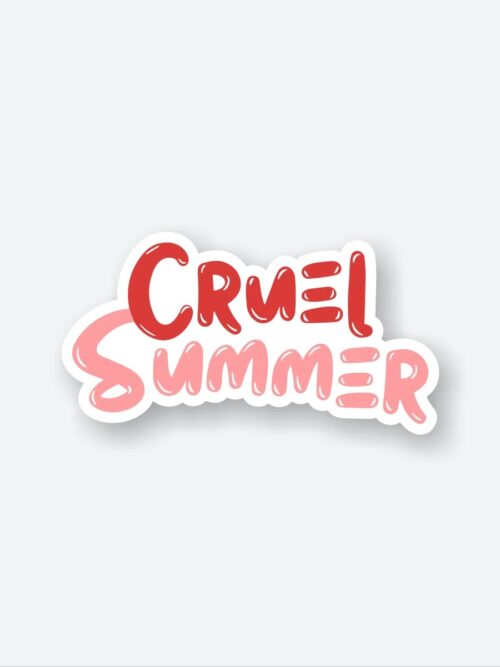 Cruel Summer Taylor Swift Sticker