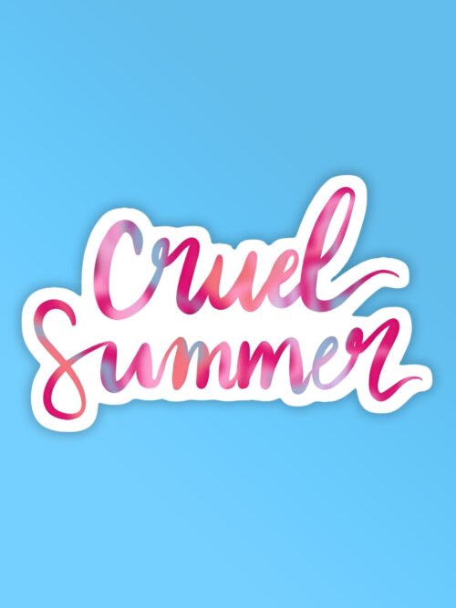 Cruel Summer Taylor Swift Stickers