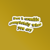 Crumble Sticker