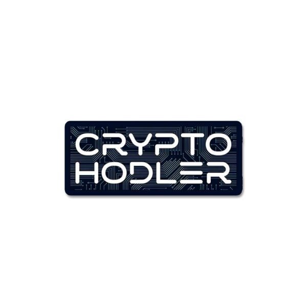 Crypto Holder Sticker