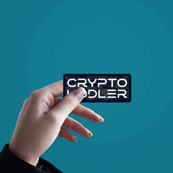 Crypto Holder Sticker