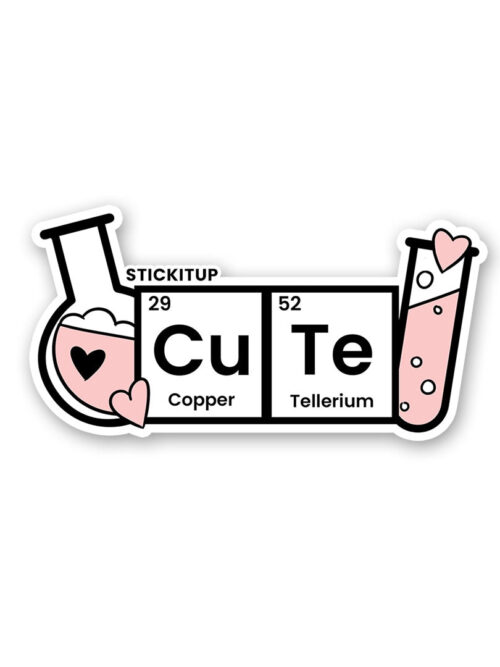 Cu Te Sticker