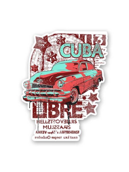 Cuba Libre Sticker