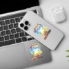 Cute But Psycho Holographic Laptop Mobile Sticker