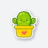 Cute Cactus Sticker
