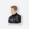 Cute Captain America Sticker