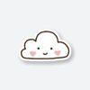 Cute Cloud Sticker
