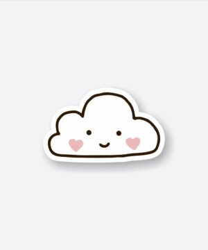 Cute Cloud Sticker Cute Cloud Sticker