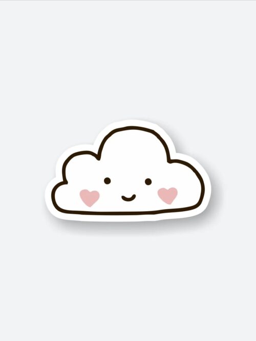 Cute Cloud Sticker