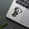 Cute Death Cartoon Sticker