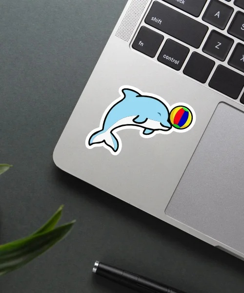 Cute Dolphin Sticker