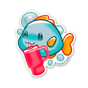 Cute Fish Sticker Cute Fish Sticker