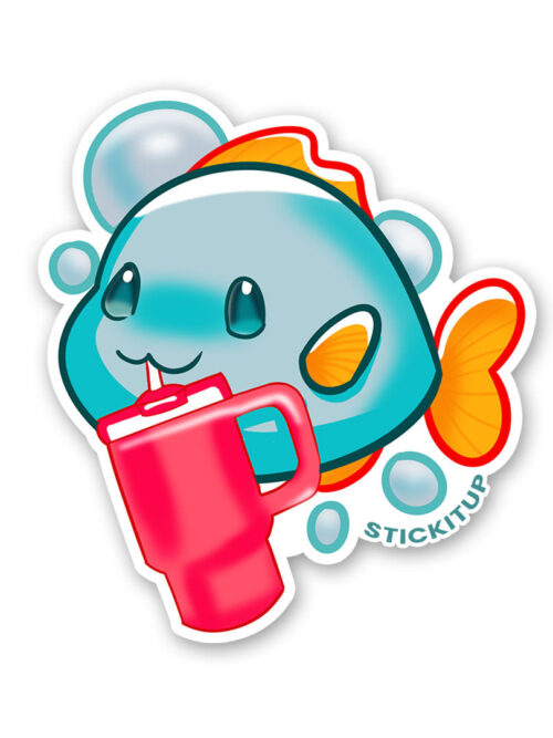 Cute Fish Sticker