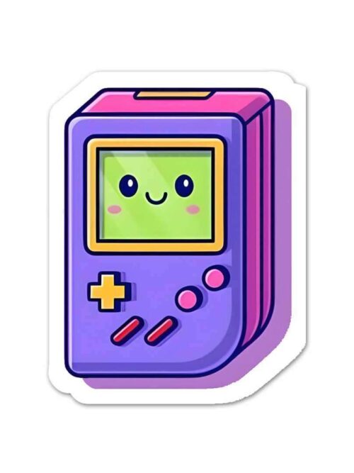 Cute Gameboy Sticker